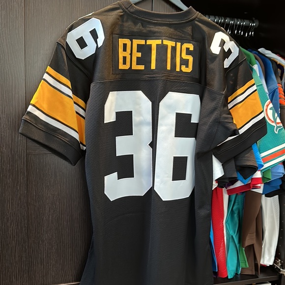 Jerome Bettis Pittsburgh Steelers Mitchell & Ness 2004 Authentic NFL Jersey - Picture 7 of 11